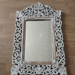 Mirror Wood Carving Frame