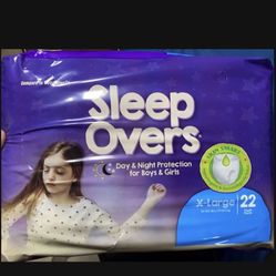 sleep overs pull-ups 