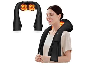 NEW • Heated Shiatsu Neck and Shoulder Massager