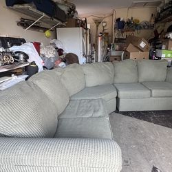 Living room sectional 5 piece clean condition good