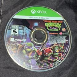 Microsoft Xbox Series X/One Teenage Mutant Ninja Turtles Mutants Unleashed Video Game