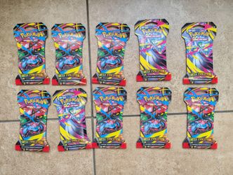 Pokemon Trading Card Game TCG: Mega Evolution Sleeved 10 Booster Packs