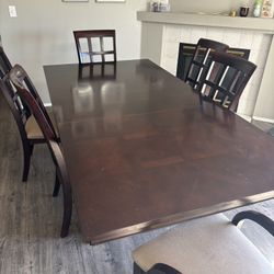 6 Chair Dining Table 