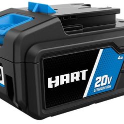 Hart 20V 4ah Battery + Fast Charger