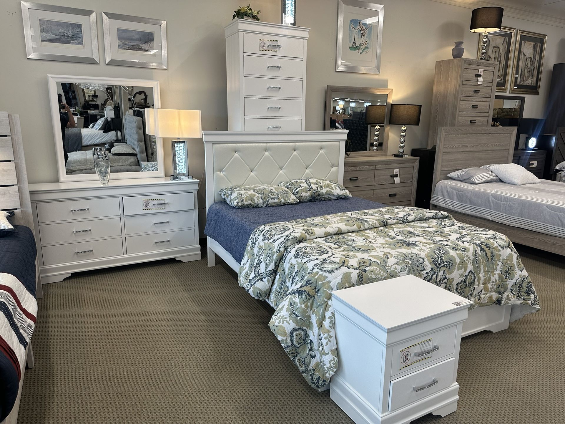 New Bedroom Set Financing Available $39 Down payment