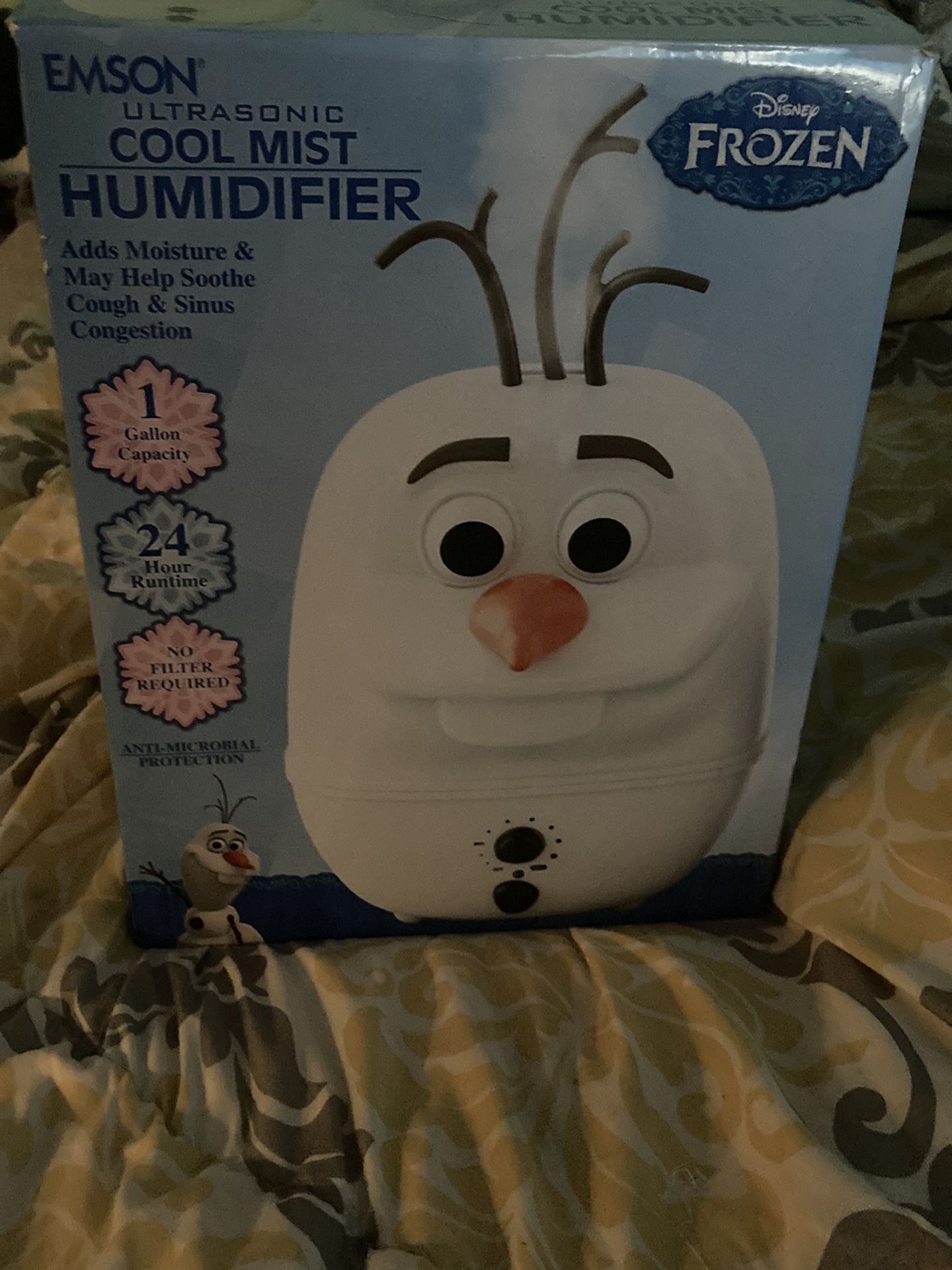 Frozen Ultrasonic Cool Mist Humidifier ( Olaf)