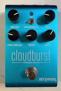 Strymon cloudburst reverb pedal