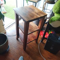 Hardwood Endtable