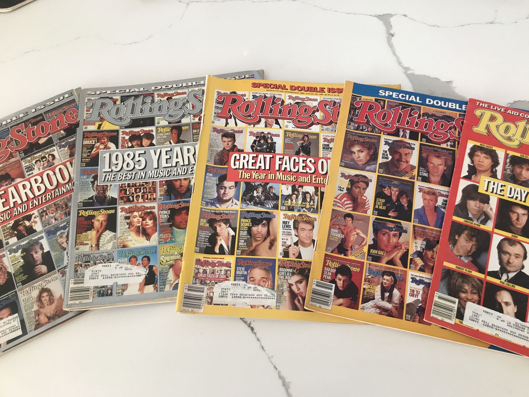 Vintage Rolling Stones Magazine ‘83 86