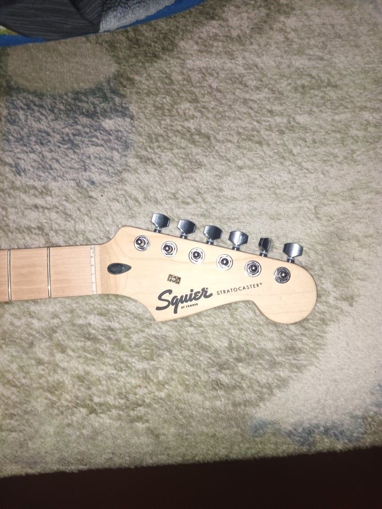2024 Squier Fender Stratocaster Neck