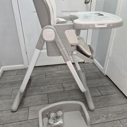 Hagaday 6 in 1 Convertible High Chairs for Babies and Toddlers,Portable High Chair with Dishwasher Tray