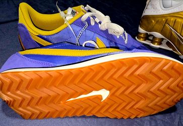 Brand new tennis shoes, Nike Low-Top Sneakers Purple and Yellow, orange all star, red Nike and gold nike