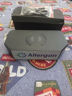 Allergan Branded Bluetooth Speaker with Wireless Charging
