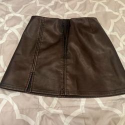 Skirt Leather