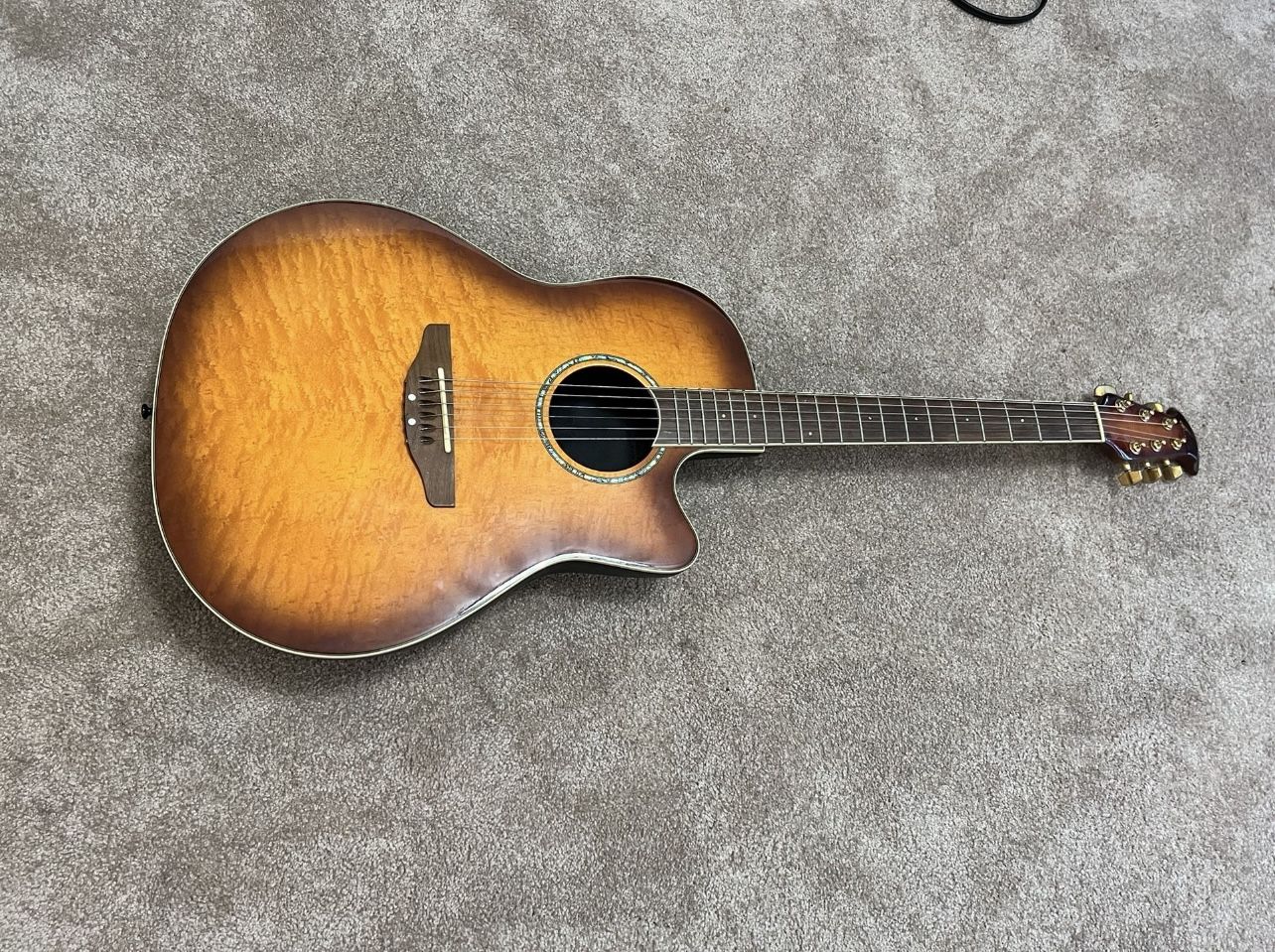 Ovation OP20 Acoustic Electric Guitar