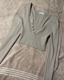 Crop Top Long Sleeve