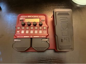 Zoom B1X Four multi-effects bass pedal