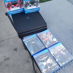 This Is New Version From 2020 PS4 Pro This Was 4TH Gen PS4 Pro Slim 72 Edition Faster with 2 Sealed controller & 4 Games $300! 500GB 1000GB $350! 2000