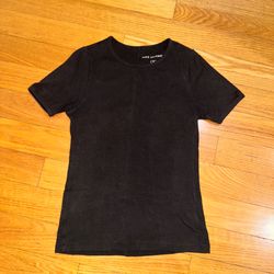 Black cotton t-shirt Size M