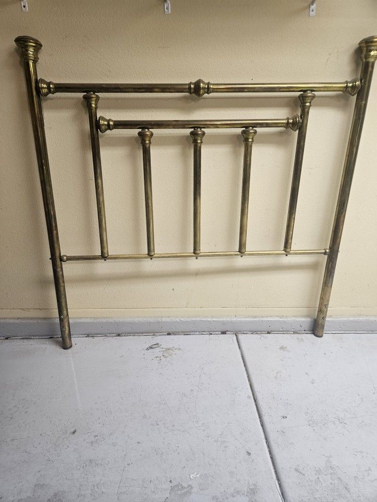 Brass Queen Size Bed Withframe
