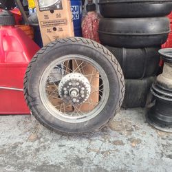 Honda Rebel 250 Rear Wheel Complete 