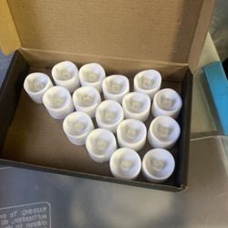 Colored Flameless Candles 