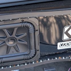 GMC Sierra Chevy Silverado 2019-up Ported Box With 4 New Kicker L7s 8” Subwoofers