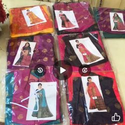 Silk Saree With Stitch Blouse