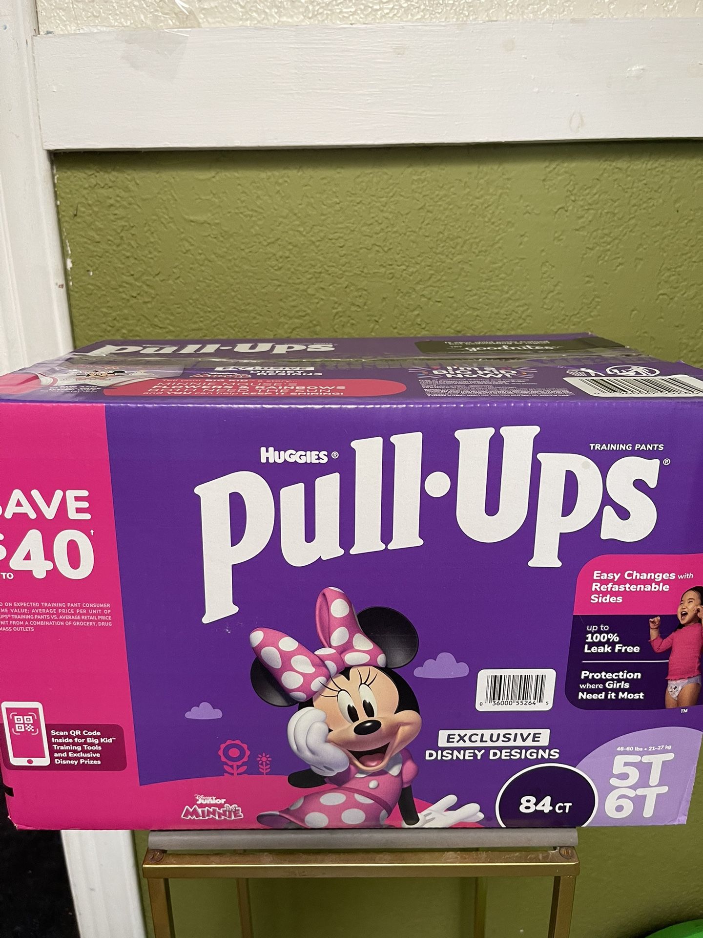 Huggies Pull-Ups Disney Junior Minnie Mouse5T-6T