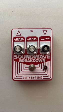 Death By Audio Soundwave Breakdown Fuzz Guitar Pedal