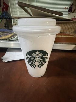 Hand Blown Starbucks Coffee Cup