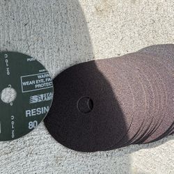 80 Grit Sanding Discs NEW