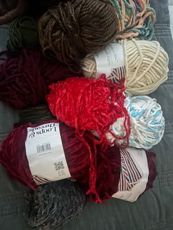 Mixed Yarn Lot – Loops & Threads and More