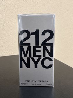 Carolina Herrera 212 Men NYC EDT 3.4 oz – Brand New & Sealed