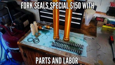 Fork seals Honda cbr gsxr suzuki Kawasaki ninja R1 R6