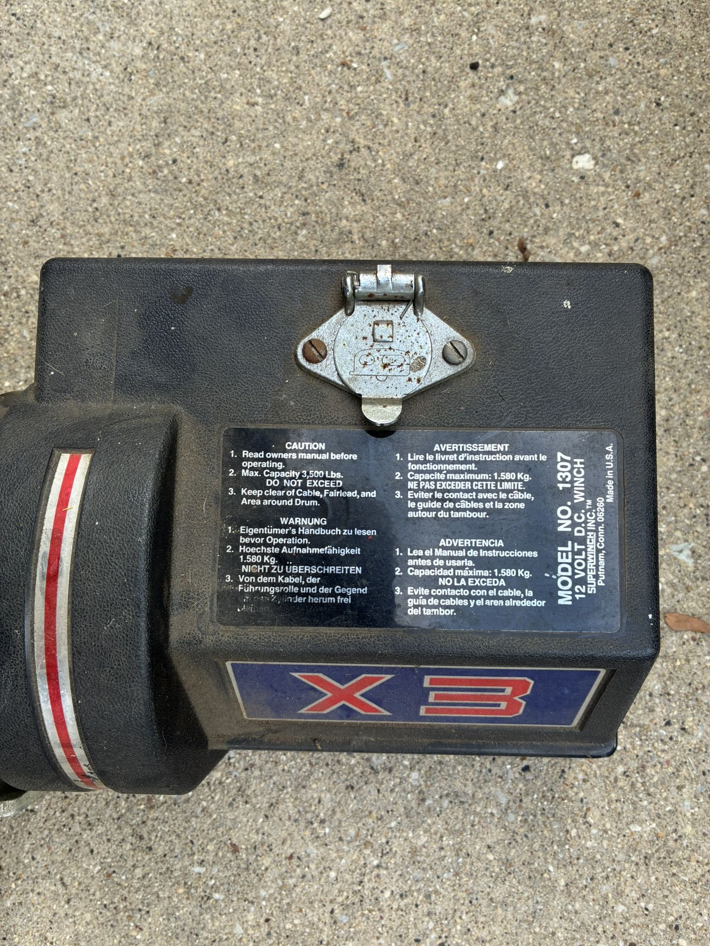 Winch-Superwinch X3 Model 1307