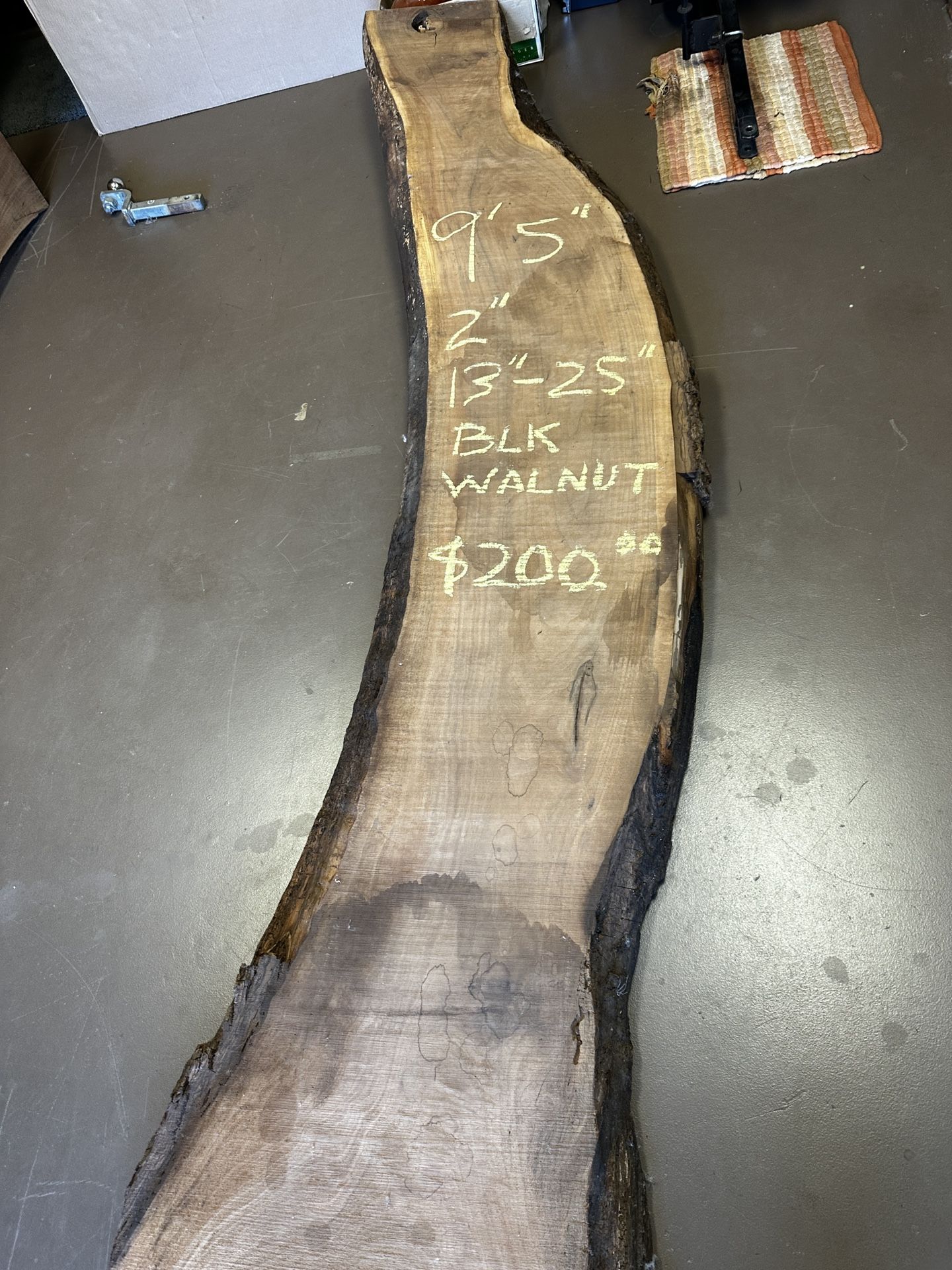 Live Edge Walnut Boards