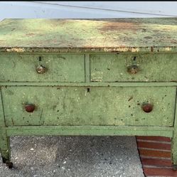 Vintage, rustic, Chippy Dresser