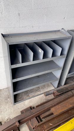 Metal Van Shelving Unit with Dividers