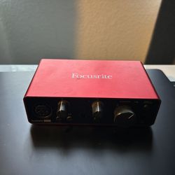 focusrite scarlett solo 3rd gen audio interface