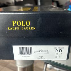 Polo Ralph Lauren Viennese Tan Oil Tumb Lth size 9