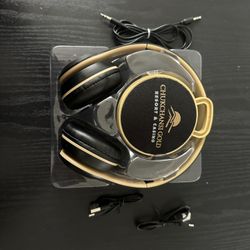 Wireless Headphones + Bluetooth Speaker Set - NEW