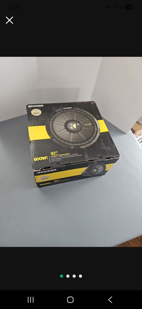 Kicker Car Audio Equipment
