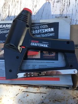 Craftsman duel stapler