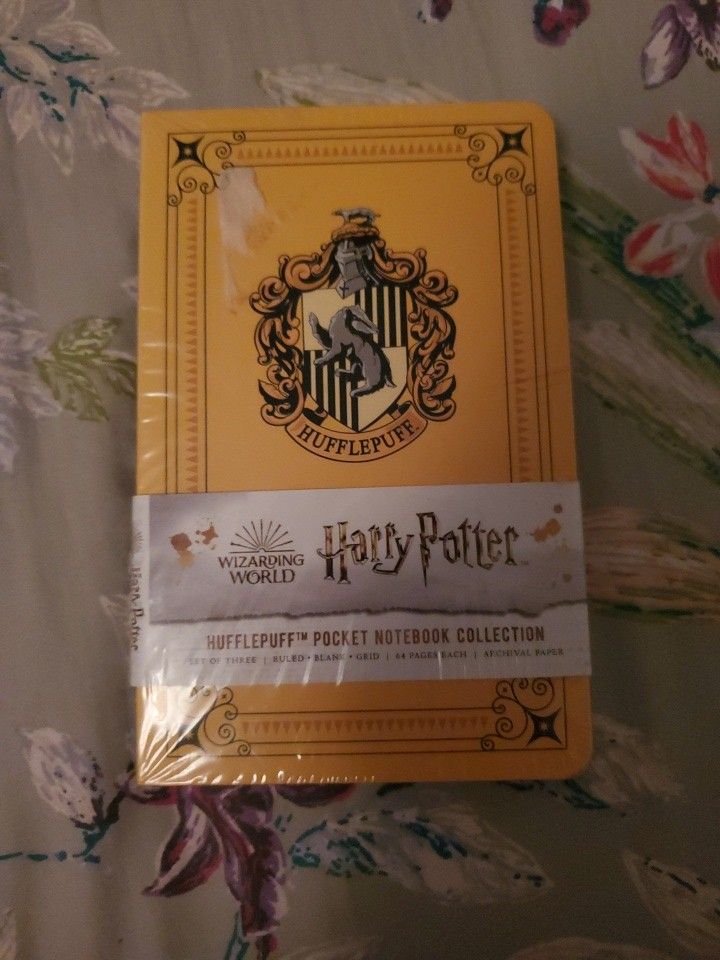 Harry Potter Small Hufflepuff Notebook UNOPENED