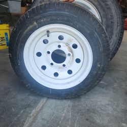 Brand New 5 Bolt Trailer Tire