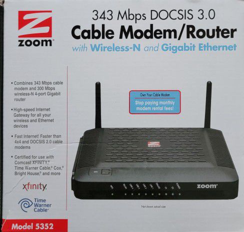 Zoom Modem/Router 