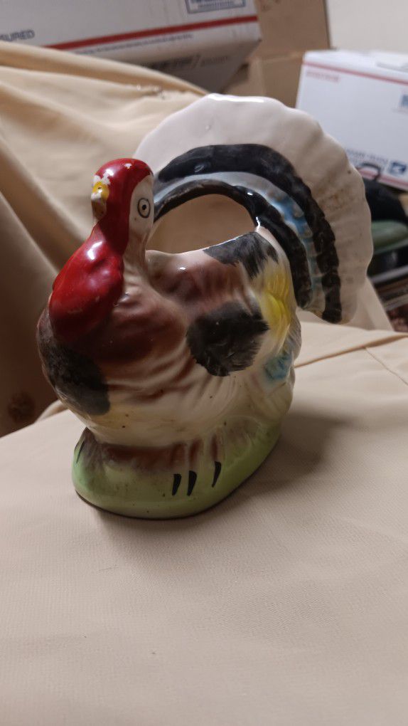 Vintage Ceramic Turkey 