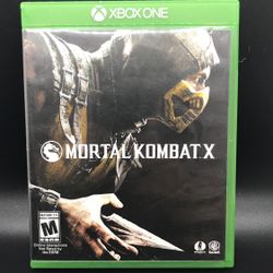 Mortal Kombat X Xbox One 1 Game