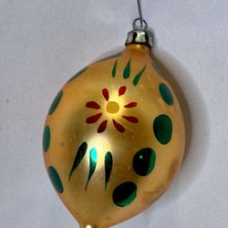 Vintage Hand Painted Ornament 